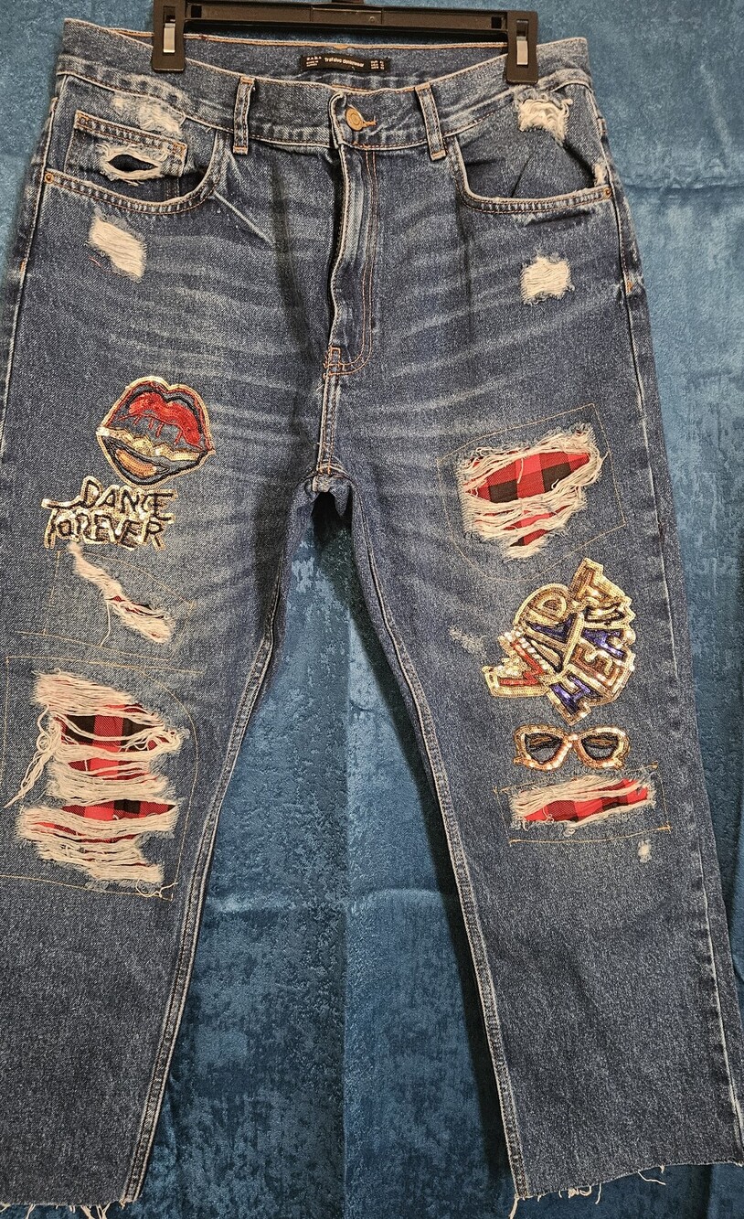 ZARA Trafaluc Blue Denim Men's Jeans